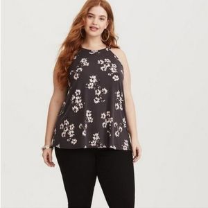 Torrid Floral Sleeveless Top